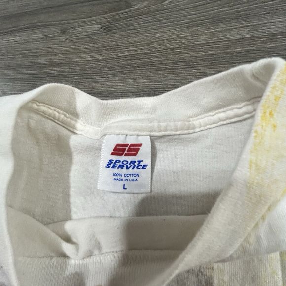 Vintage Indy 500 Racing Shirt Adult Large AOP Made In USA 90s Single Stitch - Picture 3 of 4